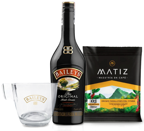 Baileys + Taza Café + Matiz