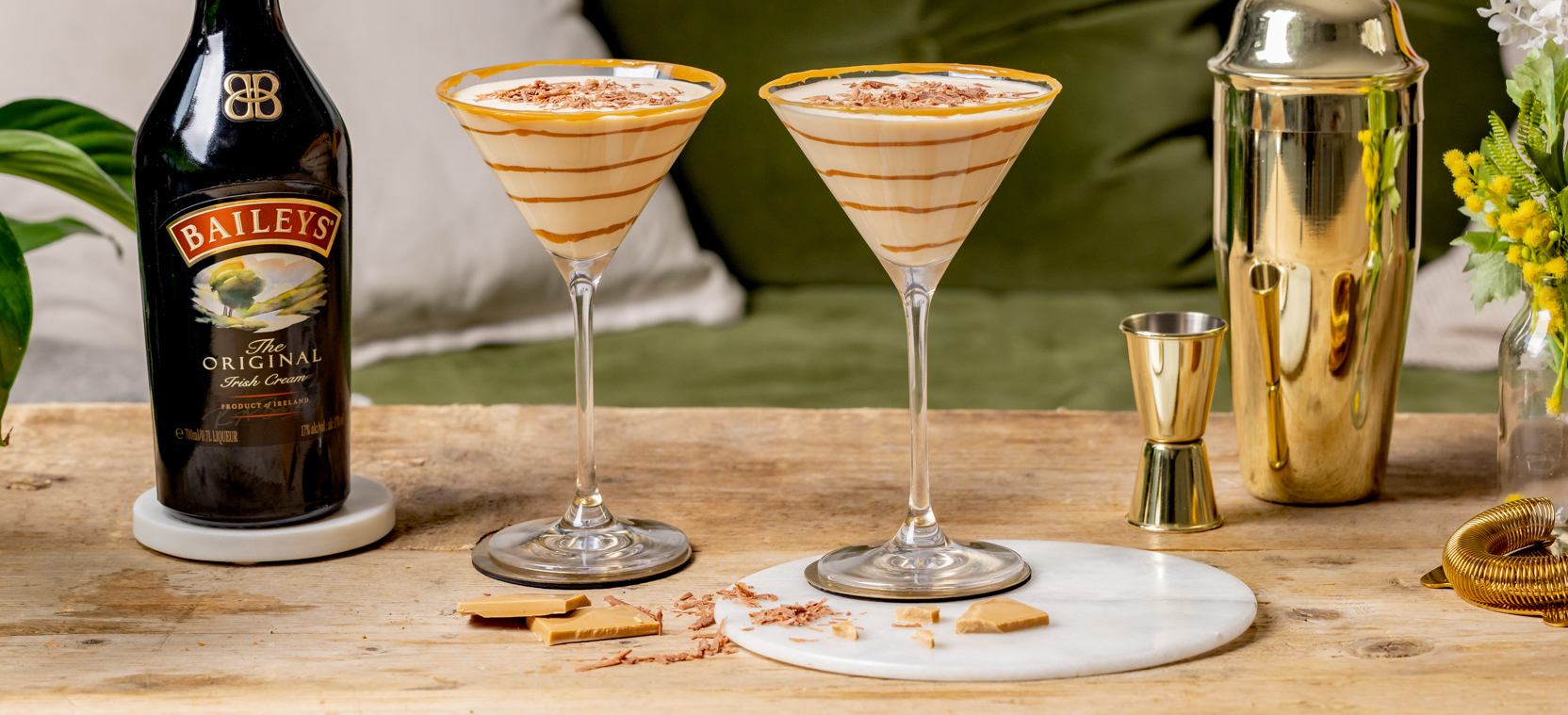 Baileys Salted Caramel Espresso Martini Cocktail  image